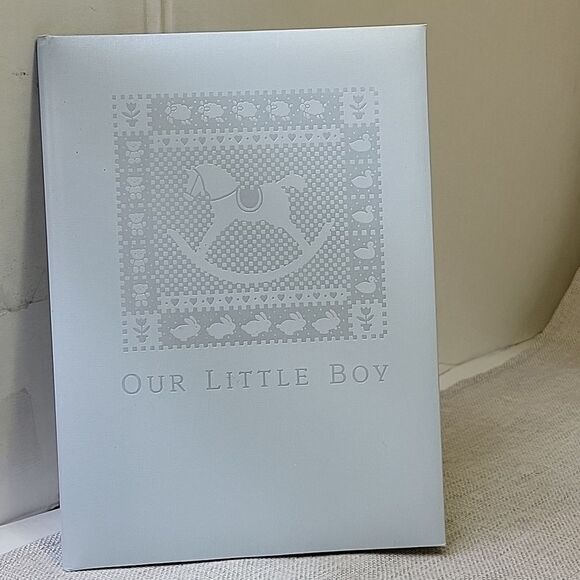 Hallmark Baby Boy Memory Book Craft Paper And Stickers - Picture 3 of 16